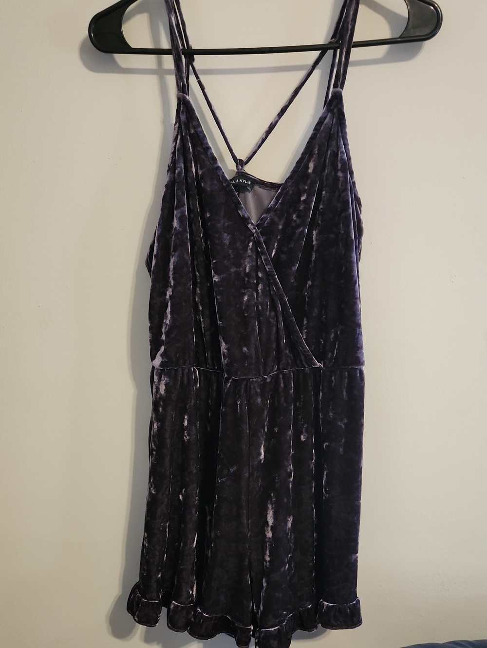 Kendall & Kylie Velour Romper